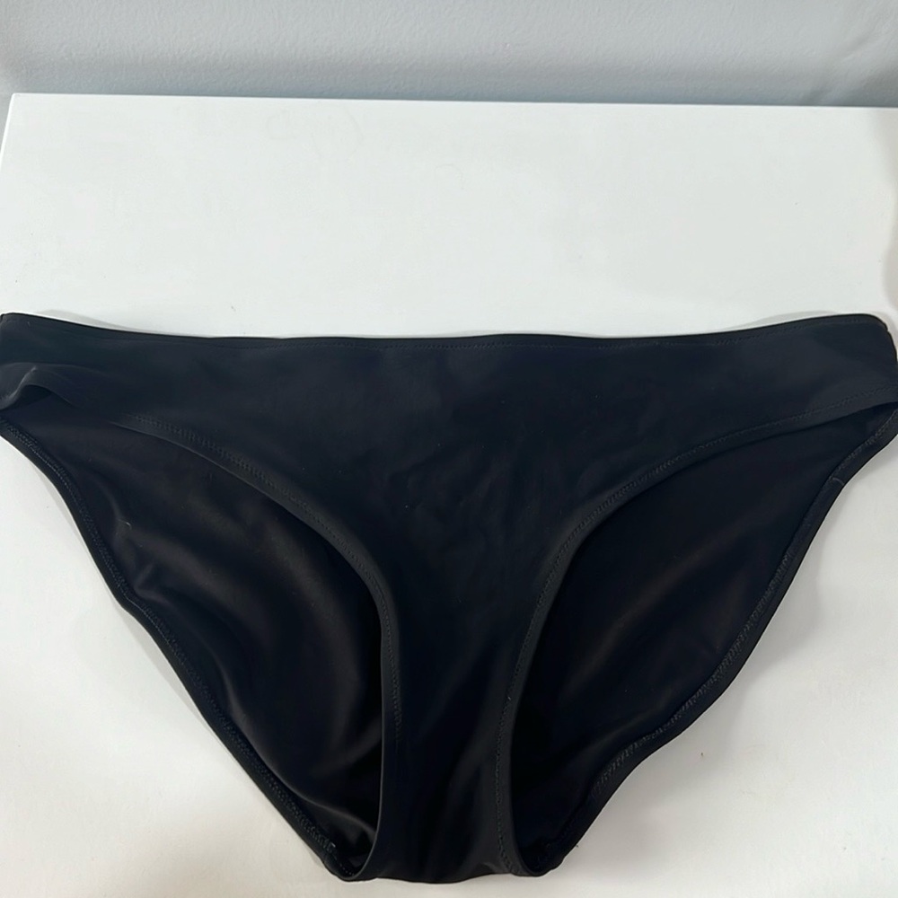 All black bikini bottom